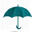 Umbrella icon representing protection and comprehensive care
